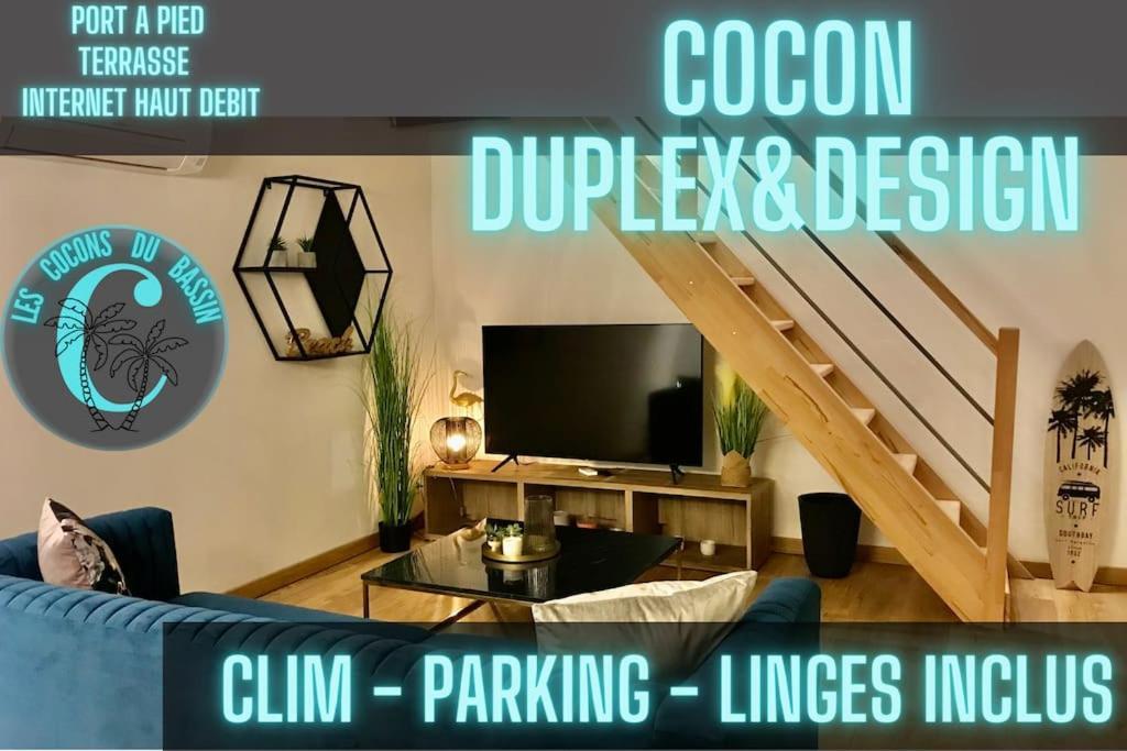 Les Cocons Du Bassins - Logements Neufs Tout Equipes Proche Littoral Gujan-Mestras Exterior photo